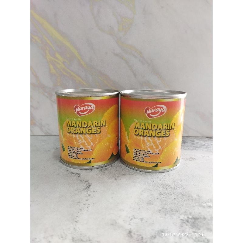 

Naraya Mandarine Orange Kaleng 312 gr