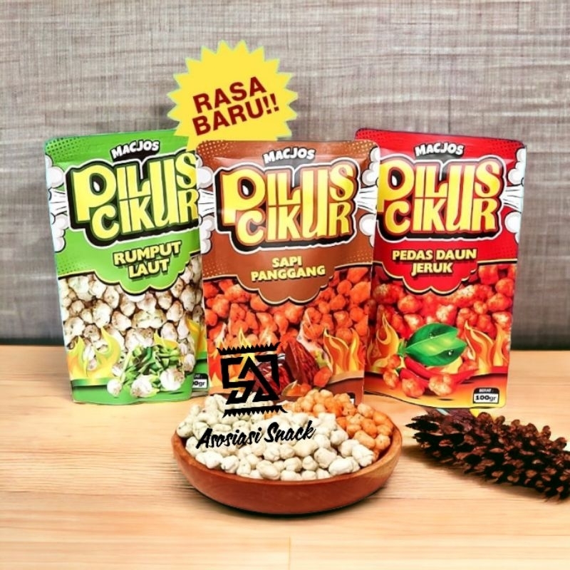 

Nafariz724 Macjos Basreng Cemilan Snack Viral Makroni Macaroni Jaos Goreng Jos Kemasan 100.Gr Renyah