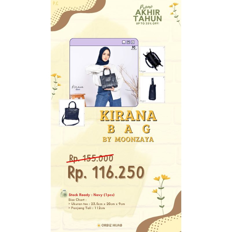 KIRANA BAG BY MOONZAYA