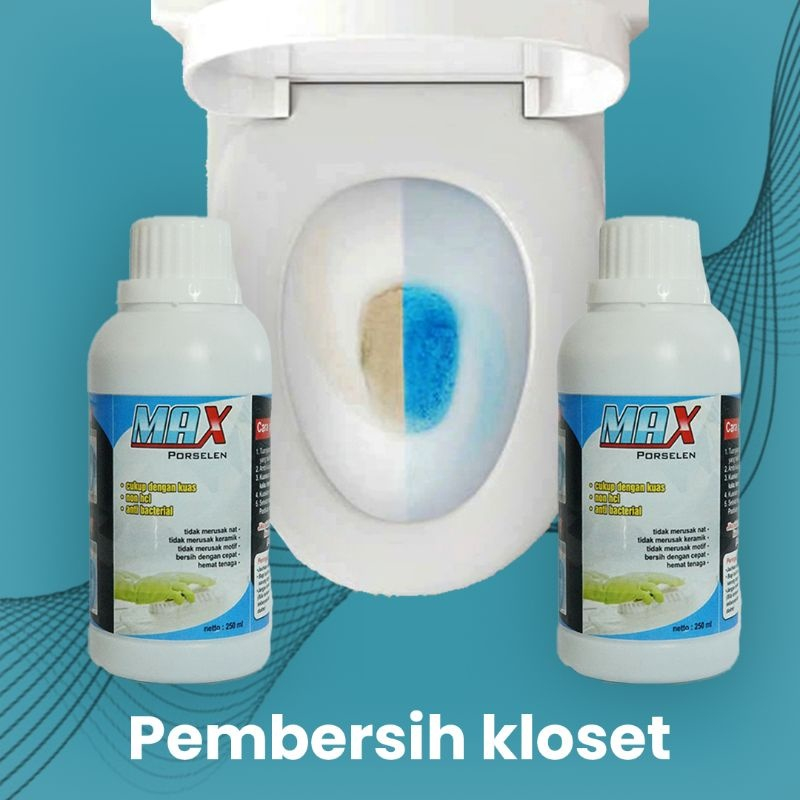 [MAX PORSELEN] Cairan Ajaib Penghilang Noda Bandel Exstra Kuat Pembersih Keramik Lantai Kamar Mandi 