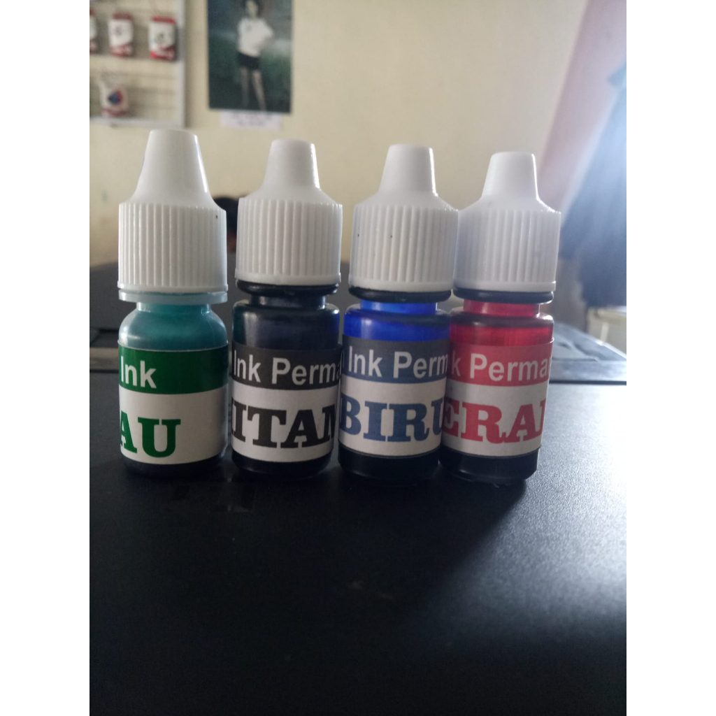 

Tinta Stempel Flash Permanen/Waterproof/Plastik