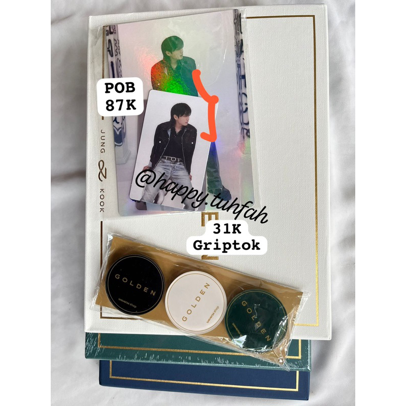 photocard golden/pc Jungkook