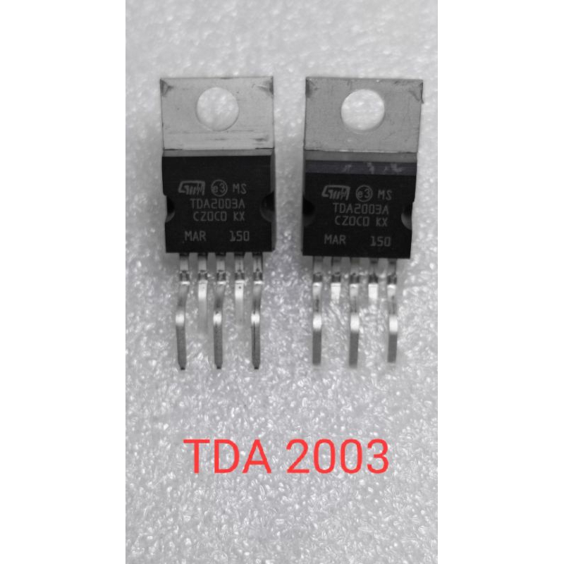 IC TRANSISTOR TDA 2003 ASLI ORIGINAL ST TDA 2003 KUALITAS BAIK TDA2003