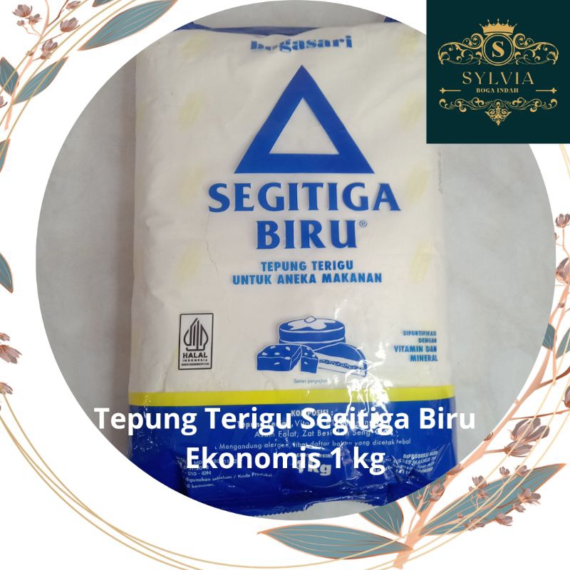 

Tepung Terigu Segitiga Biru Ekonomis 1 kg Bogasari