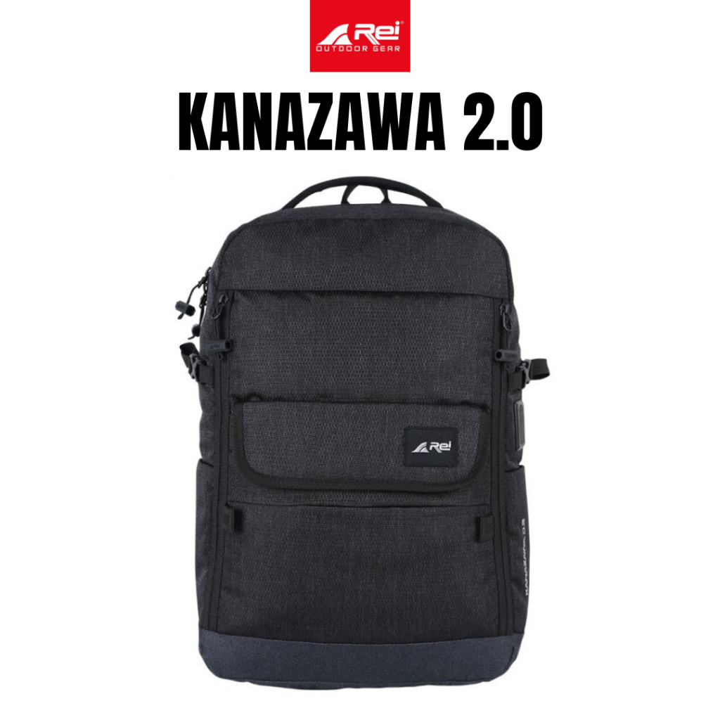 Tas Ransel Pria 25L KANAZAWA 0.2 AREI OUTDOOGEAR - RANSEL LAPTOP REI KANAZAWA 25L - BACKPACK AREI 25