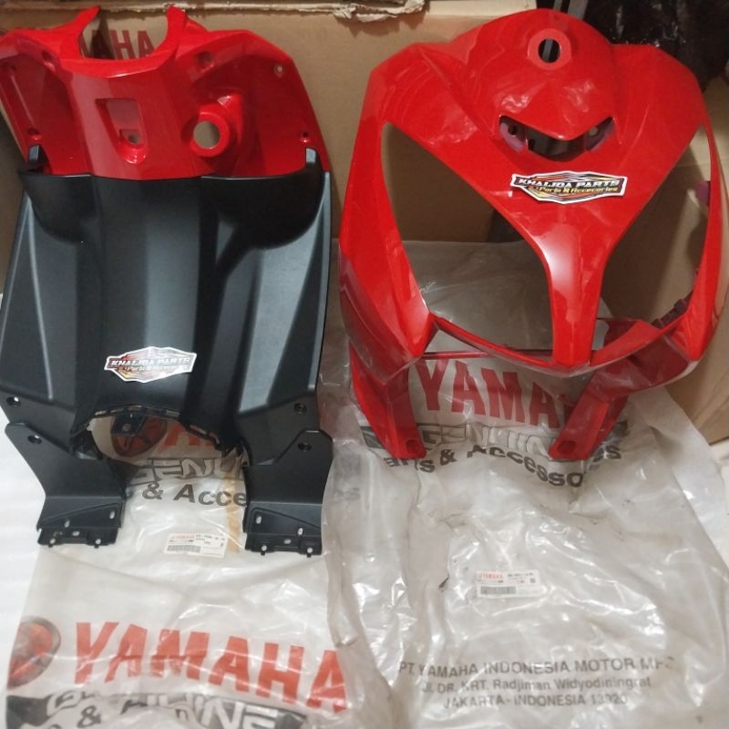 Leg shiled / Tameng Depan Nouvo Z merah cabe & dek kontak dek dora nouvo z merah cabe VRC Original  