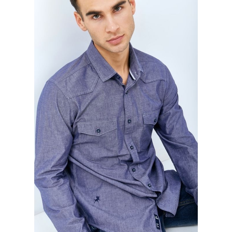 Kemeja Pria KLL 402 LOIS ORIGINAL 100%