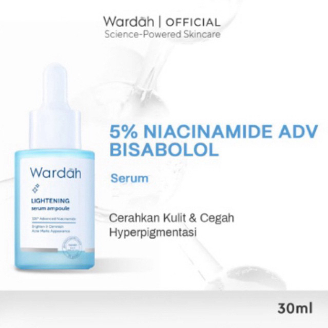 Wardah Lightening Serum Ampoule 30ml