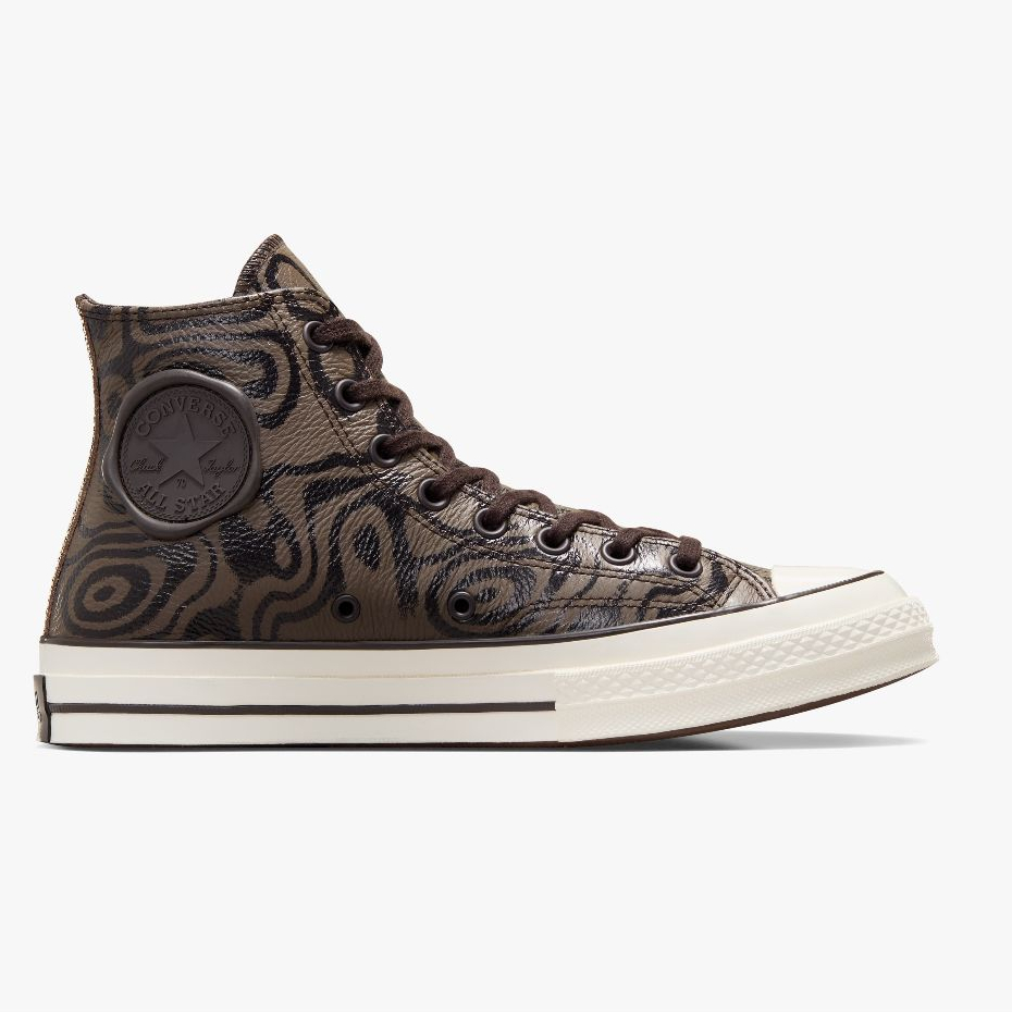 Sepatu Sneakers Pria Converse Wonka Chuck 70 Hi Brown Original A08151C