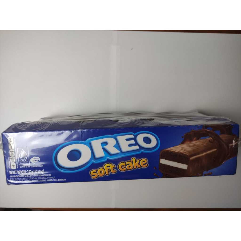 

Oreo Soft Cake Bolu Cokelat / 1 box isi 12pcs @16gr