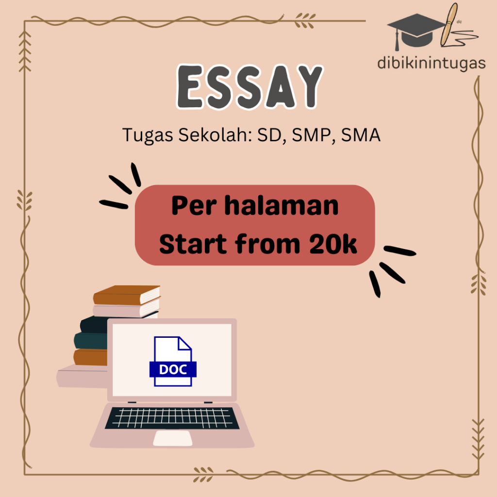 

Pembuatan Essay | Menulis Essai | Tugas Sekolah Esai | Word Essay