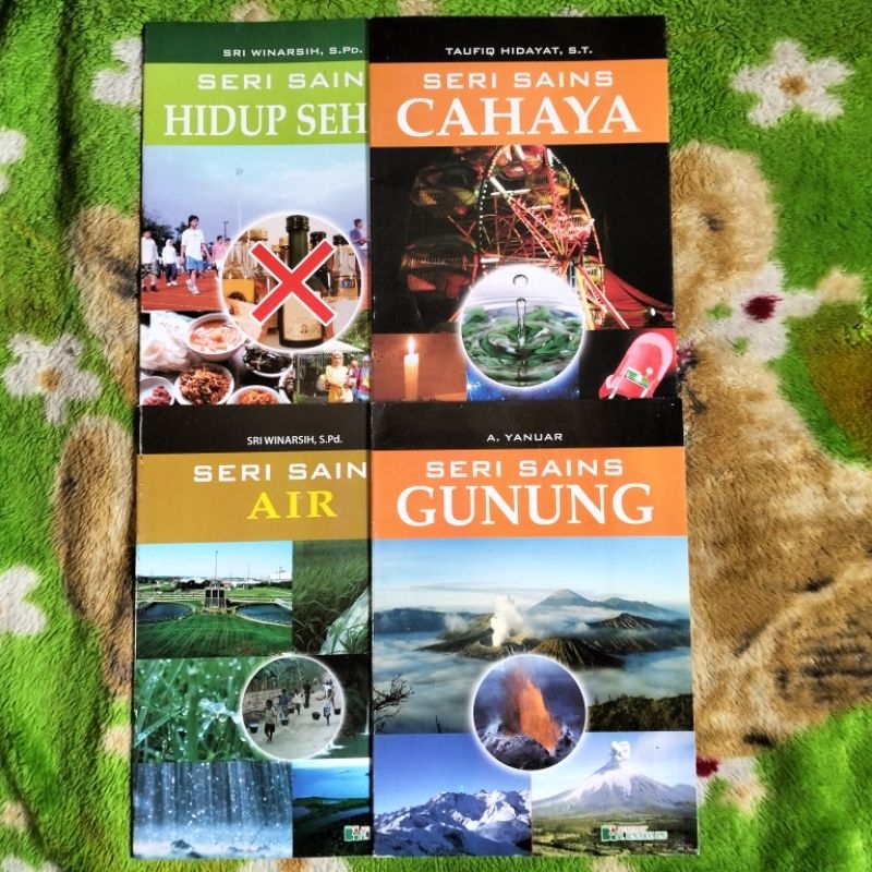 BUKU ENSIKLOPEDIA PENGETAHUAN SERI SAINS HIDUP SEHAT CAHAYA AIR GUNUNG