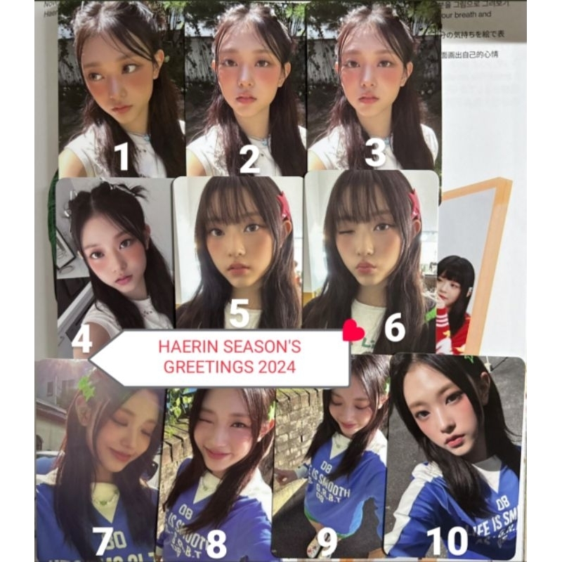 [READY INA] PC Haerin Newjeans Season Greetings 2024 New Jeans Season's Greetings 2024 Newjeans
