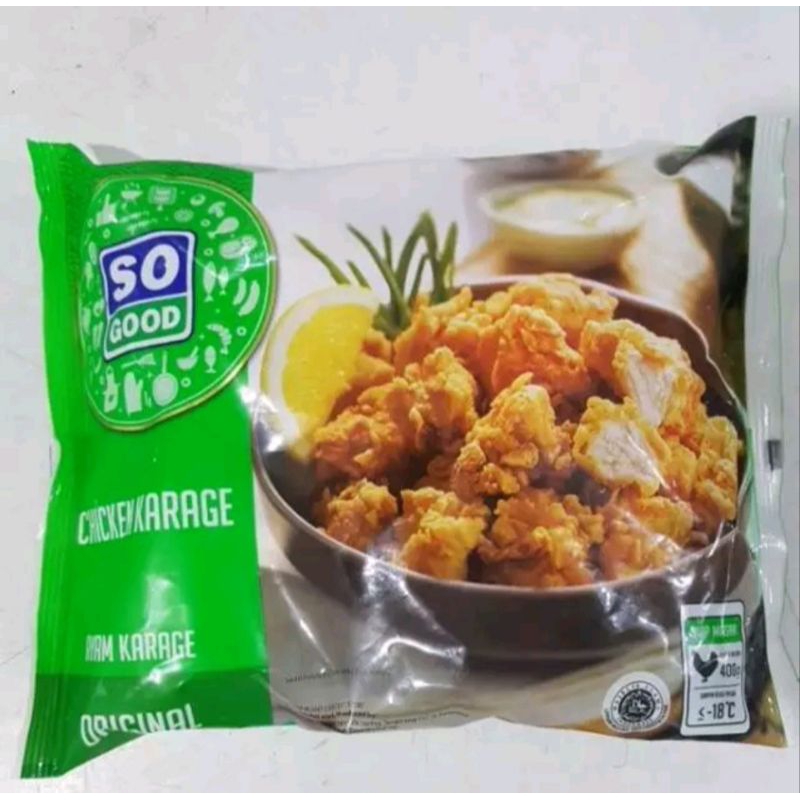 

SOGOOD CHICKEN KARAGE 400g