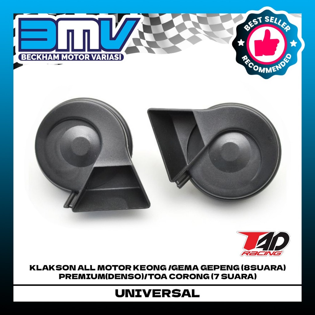 BELL MOTOR/KLAKSON ALL MOTOR KEONG /GEMA GEPENG(8SUARA)/PREMIUM(DENSO)/TOA CORONG 7 SUARA