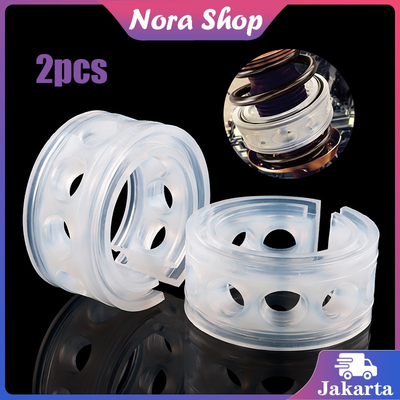 2PCS Peredam Guncangan Mobil Spring Buffer Mobil Karet Peredam Shock Mobil Karet Stabilizer Mobil