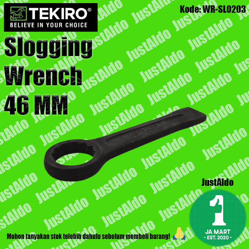 Kunci Ring Pukul Impact Slogging Wrench 46 MM Tekiro