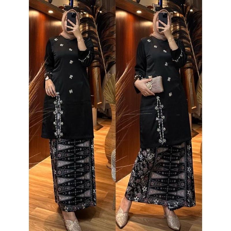 SET TUNIK MIX ROK BATIK