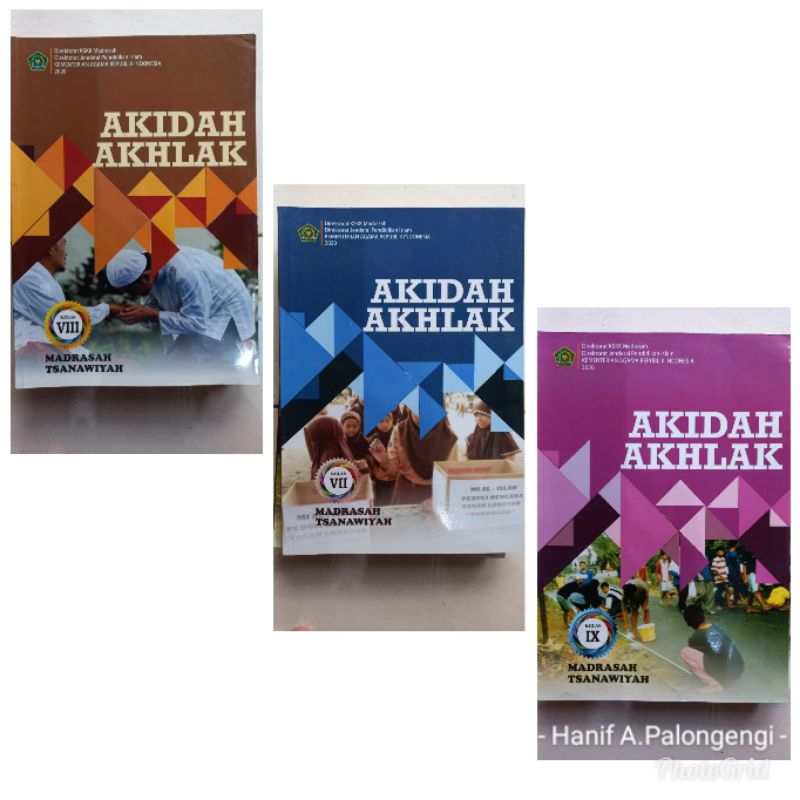Buku Akidah Akhlak kelas 7 8 9