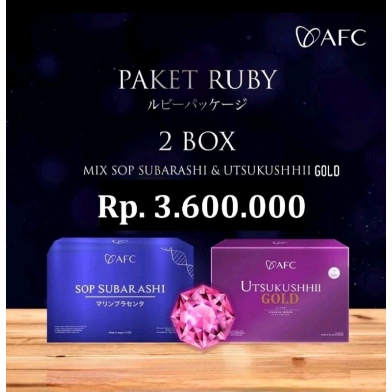 UTSUKUSHHII GOLD SOP SUBARASHI