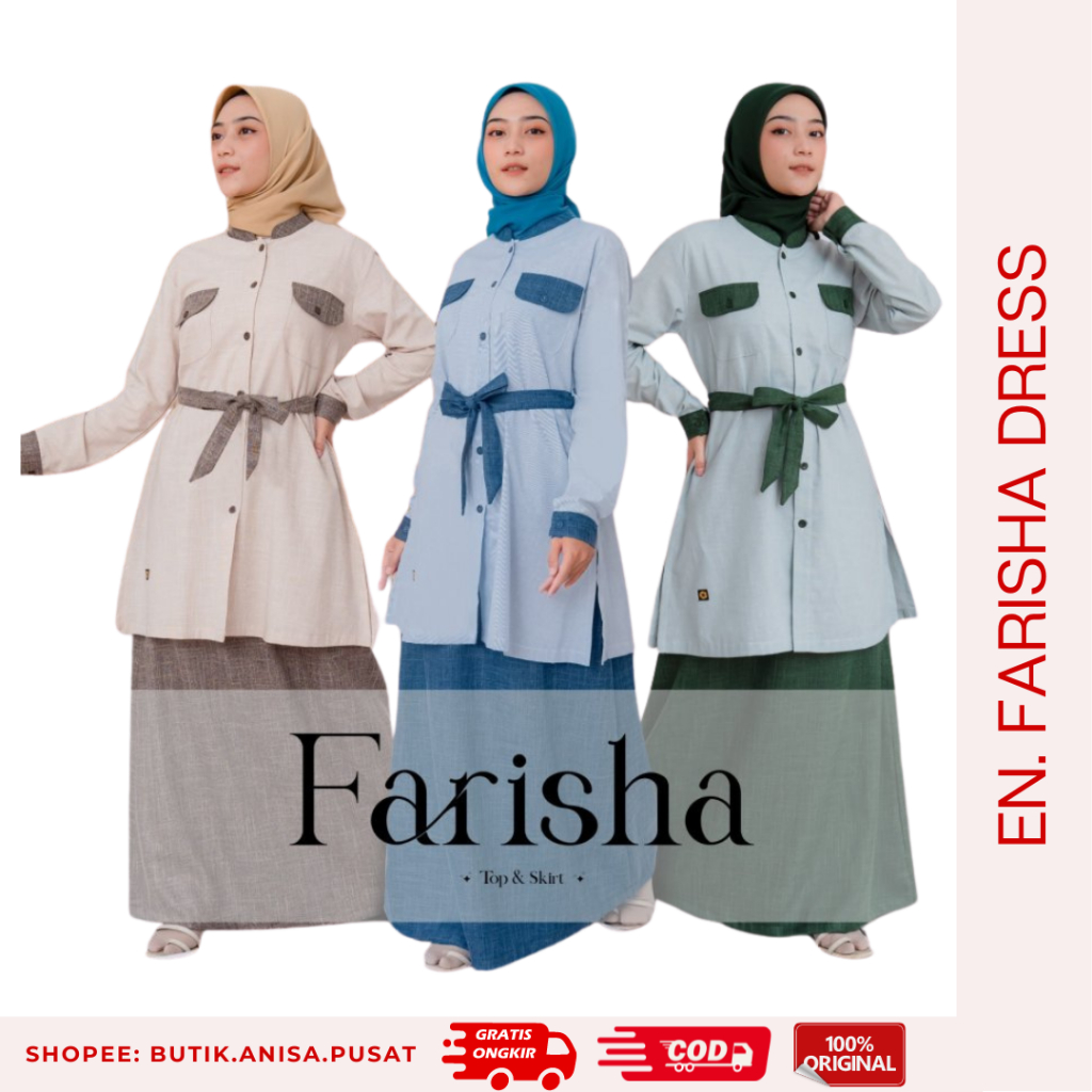 ENDOMODA SETELAN ROK FARISHA