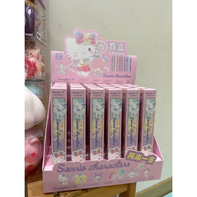 

READY STOCK sanrio characters pen pink series ORIGINAL