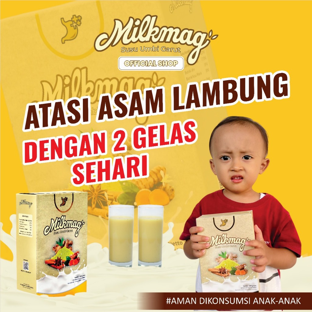 

Milkmag Susu Umbi Garut Membantu Mengatasi Gerd