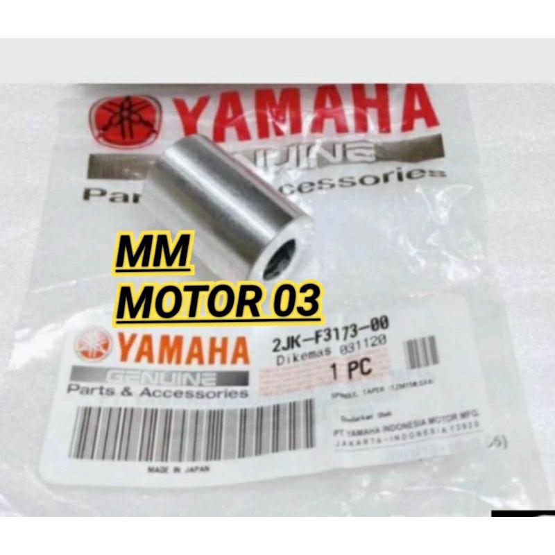 SPINDLE TAPER SHOCK DEPAN SCORPIO VIXION YAMAHA ORIGINAL YGP 2JK-F3173-00
