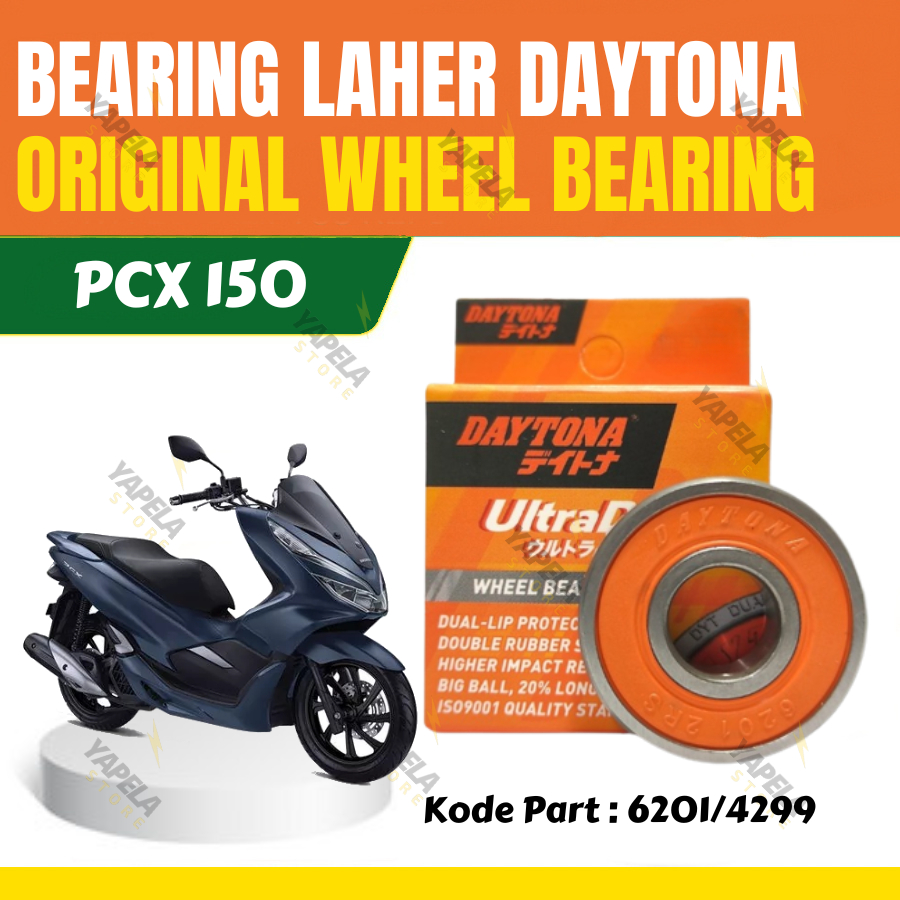 Bearing Laher PCX 150 Original Daytona Racing Lahar 6201-2RS