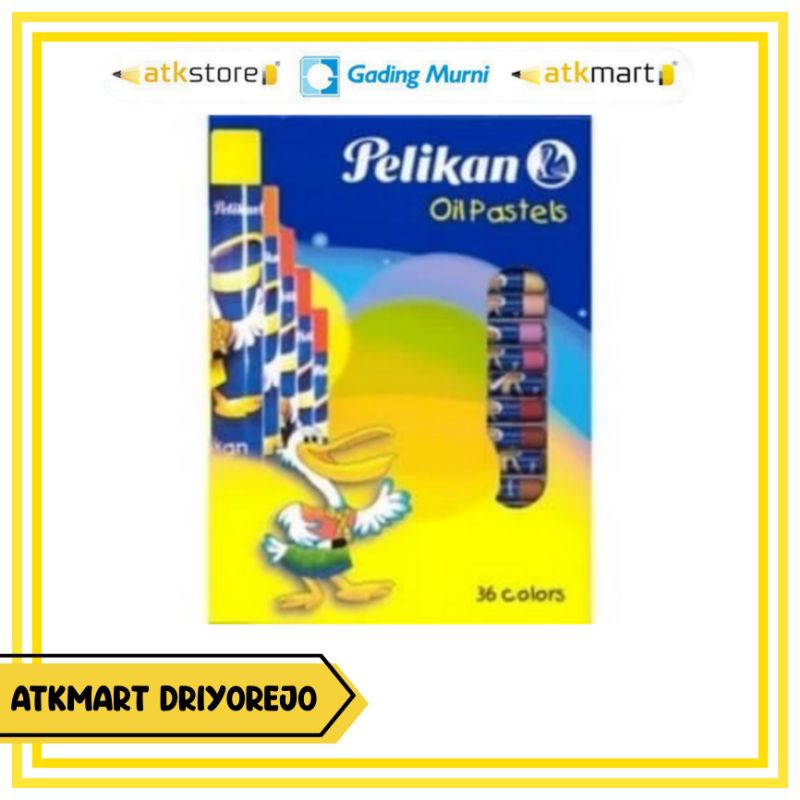 

PELIKAN CRAYON ROUND OIL PASTEL 2296-36 36 WARNA