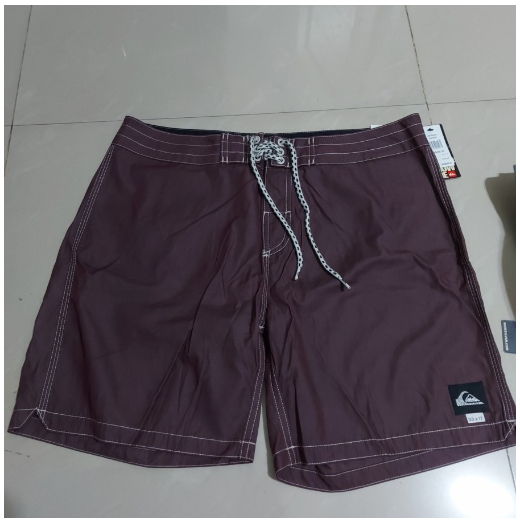 Boardshort Quiksilver Dark Brown size 36 / Celana Renang Pria / Celana Surfing Pria