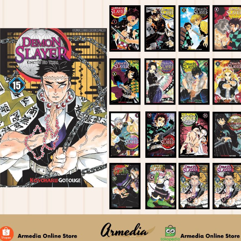 Produk MANGA Demon Slayer Kimetsu no Yaiba (Bahasa Indonesia) ZPJ