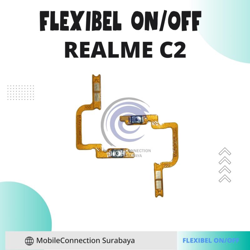 FLEXIBEL TOMBOL DALAM ON OFF REALME C2