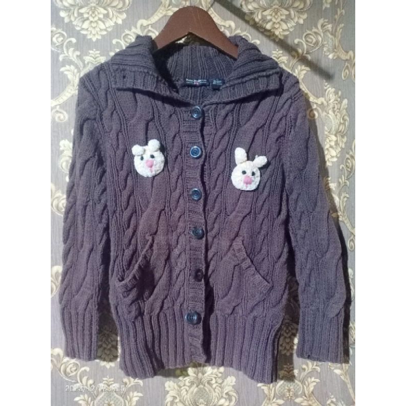 Cardigan Kepang Polo