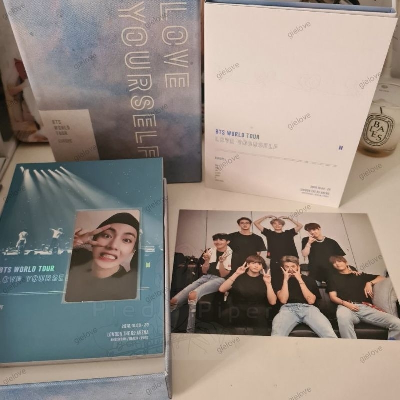 BTS Love Yourself Europe DVD Taehyung Photocard