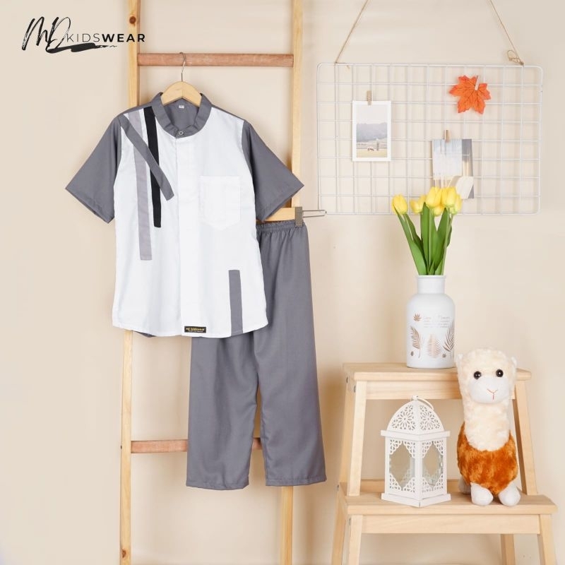 Setelan Koko Bilal Usia 1-10tahun MD Kidswear//Realpict&Bestseller