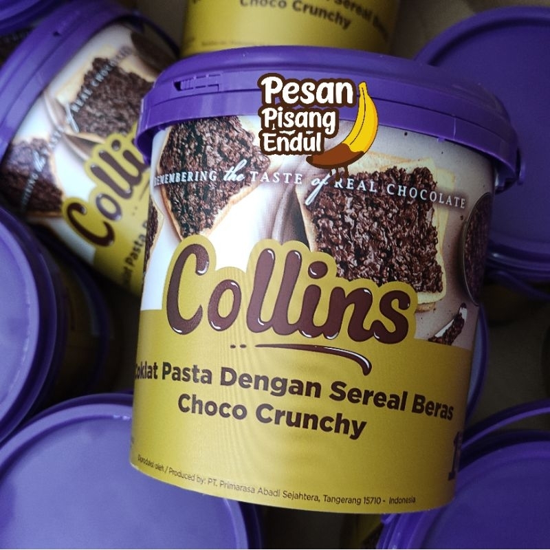 

Collins Choco Crunchy 200gr Repack Timbangan