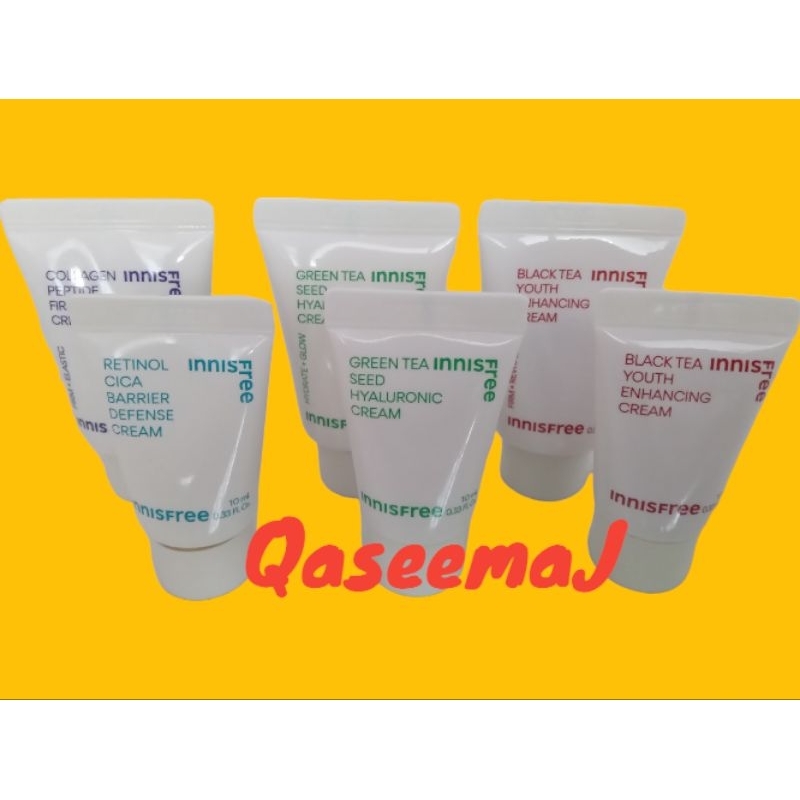 INNISFREE COLLAGEN PEPTIDE BLACK TEA CREAM TRAVEL KIT 15ML