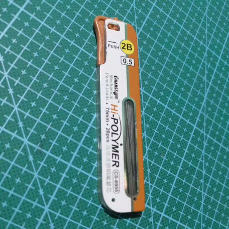 

Isi Pensil Refill Pensil 2B 0.5 Hi Polymer