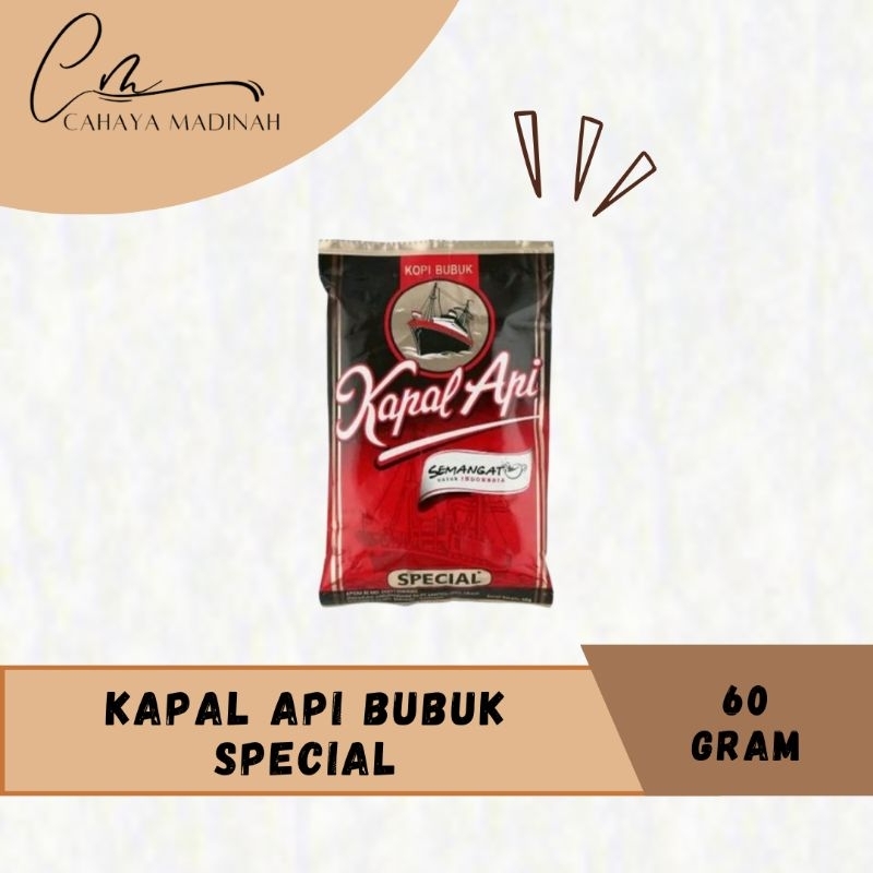 

CM // Kopi Kapal Api Bubuk Special 60gram