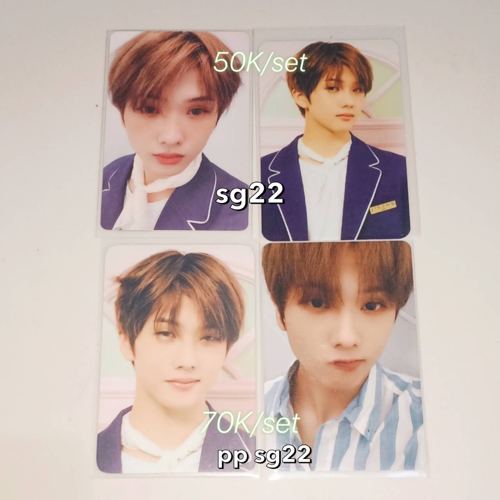 PHOTOCARD SEASONS GREETING 2022 NCT DREAM PARK JISUNG