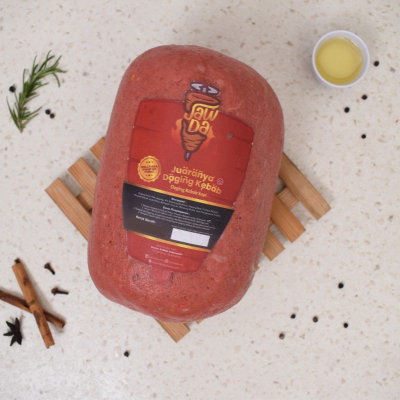 

Daging Kebab Jawda 1Kg Daging Sapi Halal