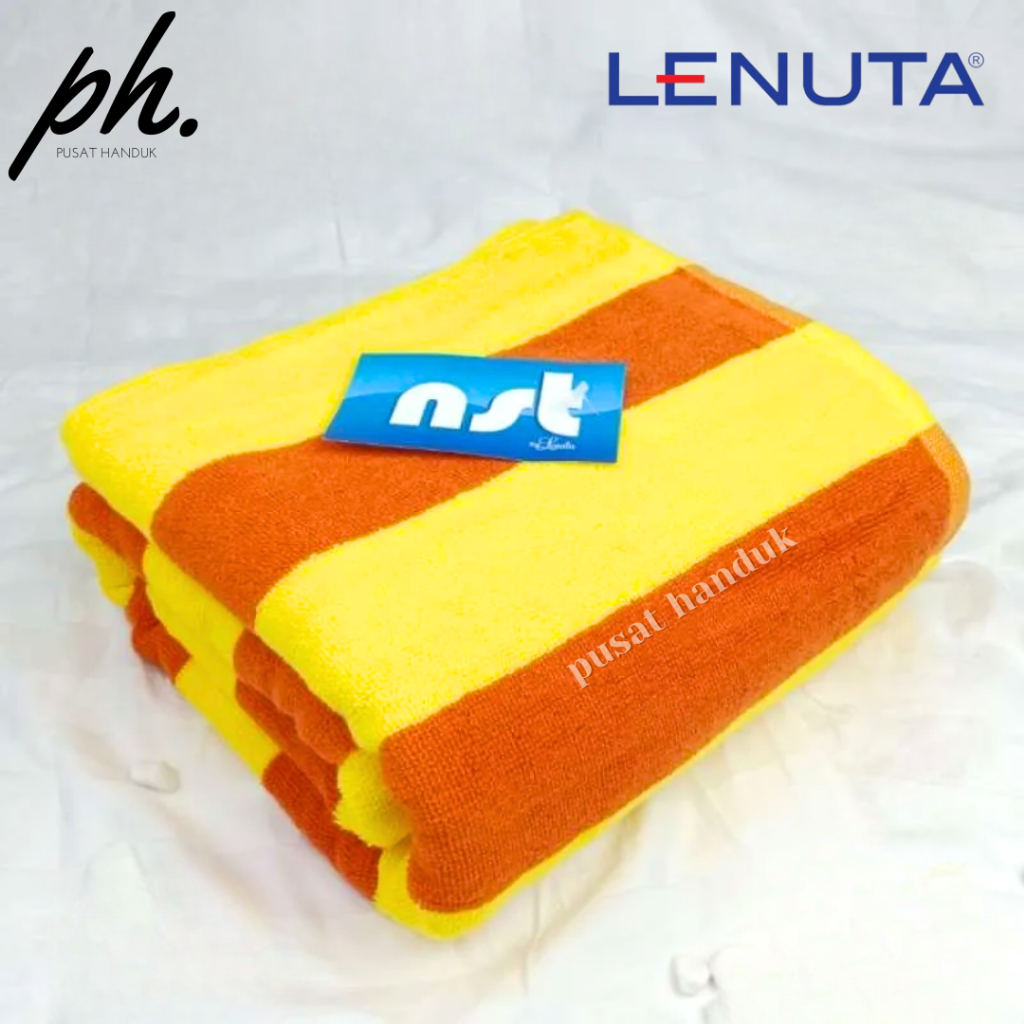 HANDUK PANTAI DEWASA SUPER JUMBO LENUTA POOL TOWEL 86X150 CM