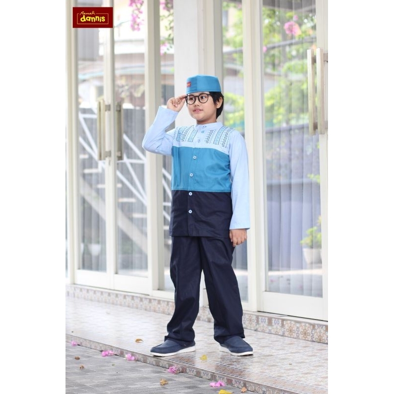 Koko Anak Dannis Size 3~12 1103 Biru
