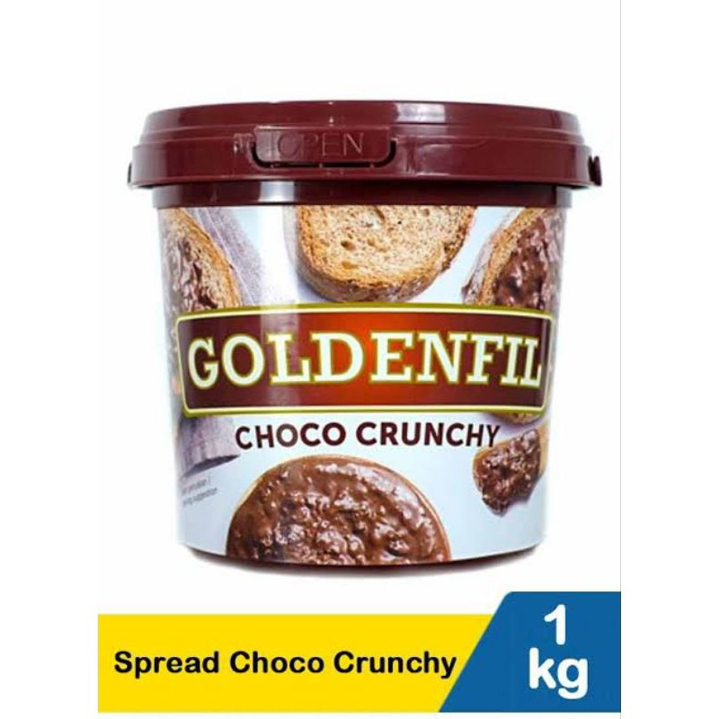 

Goldenfil 1KG | GOLFENFILL CHOCO CRUNCHY | selai coklat