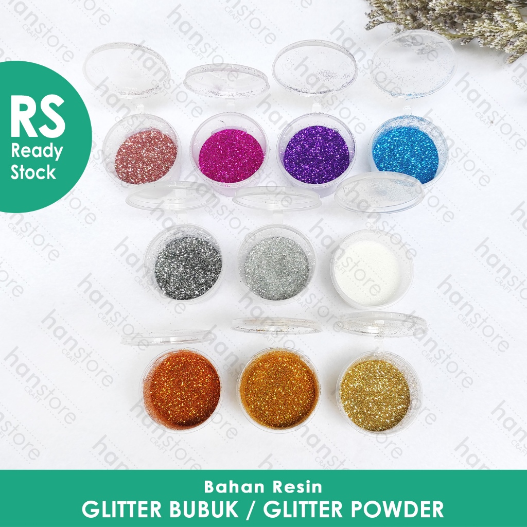 

RS 10 gr Glitter Bubuk / Glitter Powder / Glitter Pasir / Bahan kerajinan dekorasi art resin / Sprinkle Glitter / DIY