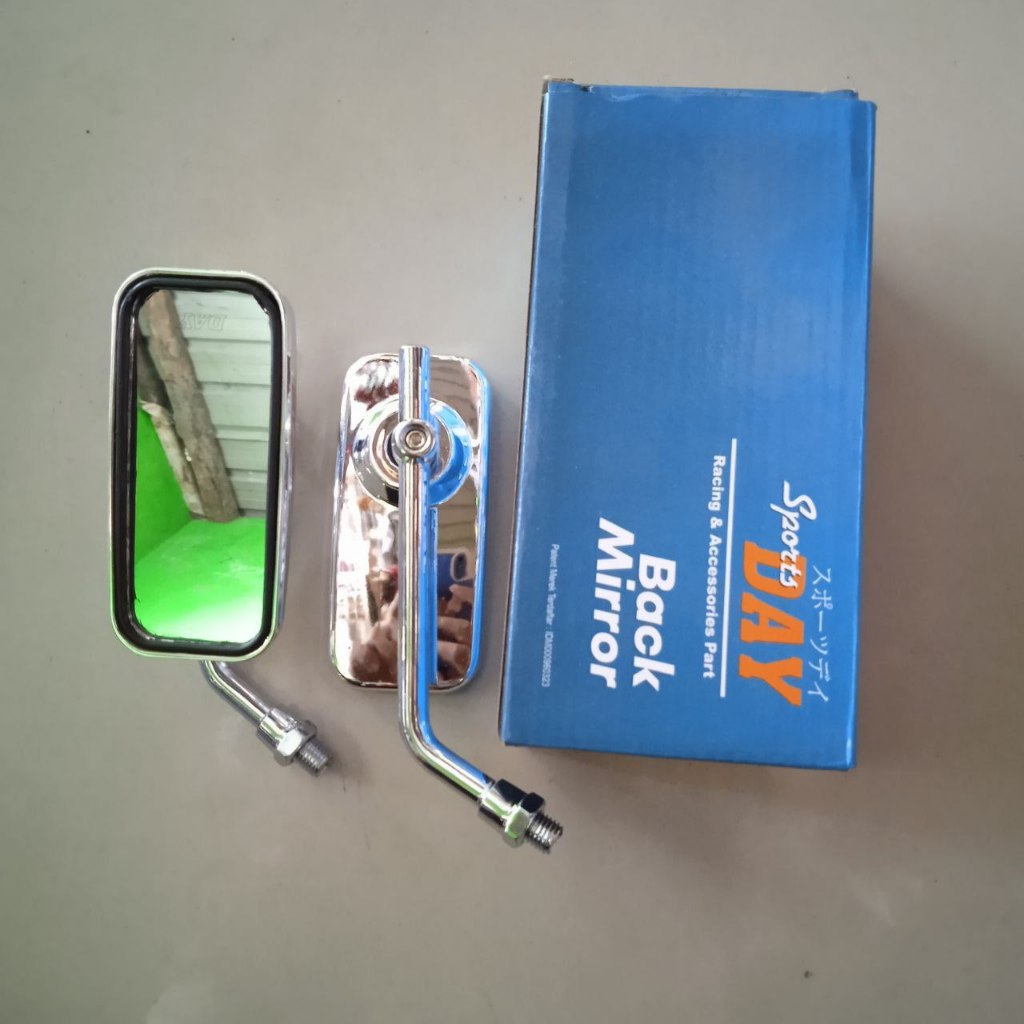 SPION KOTAK KECIL CROM DAY SEMUA MOTOR HONDA (CB, GL, MP, TIGER, GRAND, SUPRA,DLL)