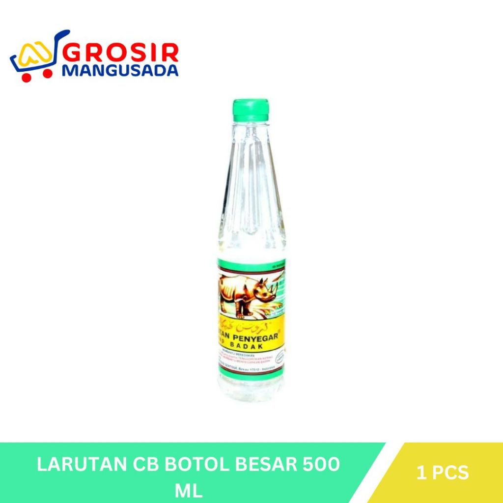 

Larutan Cap Badak Botol Besar 500ml