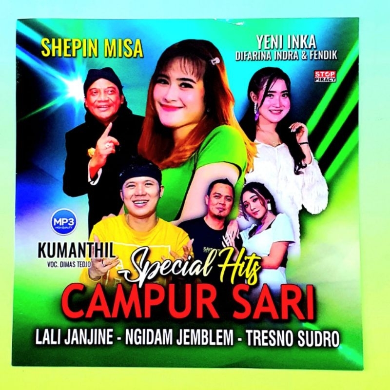 KASET CD MP3 CAMPUR SARI TERBARU - KASET MP3 CAMPURSARI - KASET CAMPURSARI DIDI KEMPOT - KASET CD MP