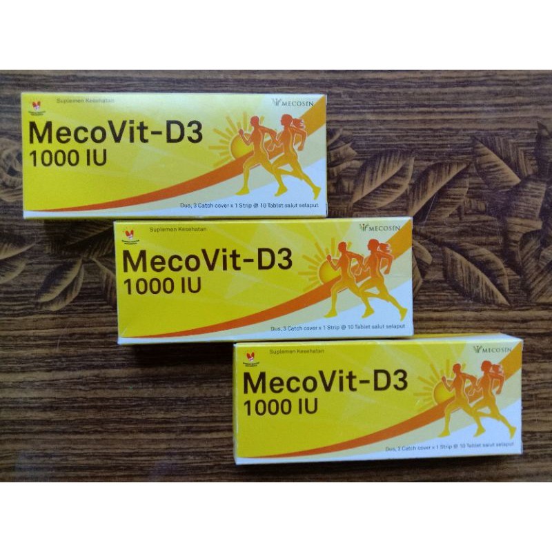 READY STOCK Tomo Kenko Vitamin D3 1000 IU / Vitamin D3 1000 IU Tomo Kenko High Quality Kemasan Strip
